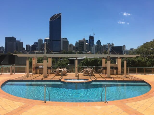 Photo of swimming pool. Park Avenue, South Bank