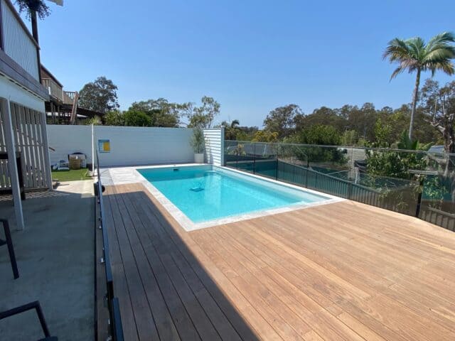 Pool built by Queensland Family Pools & Spas