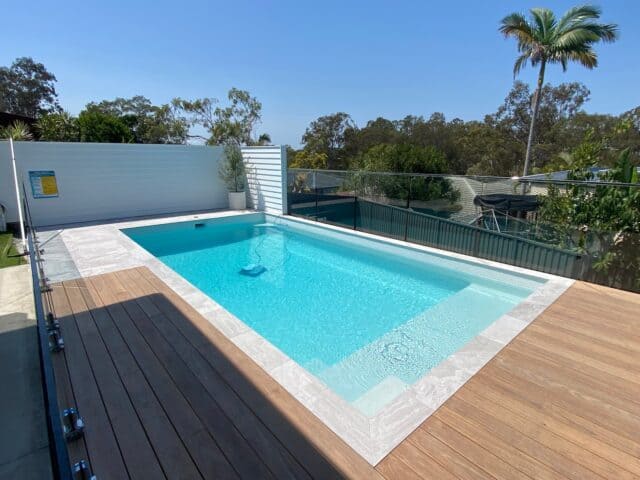 Pool built by Queensland Family Pools & Spas