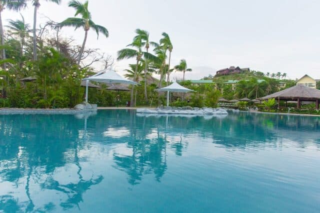 Photo of swimming pool. Outrigger Fiji Beach Resort