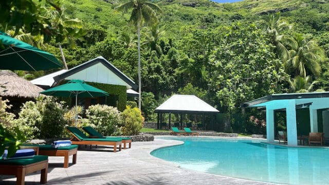 Photo of swimming pool. Waya Island Resort, Fiji