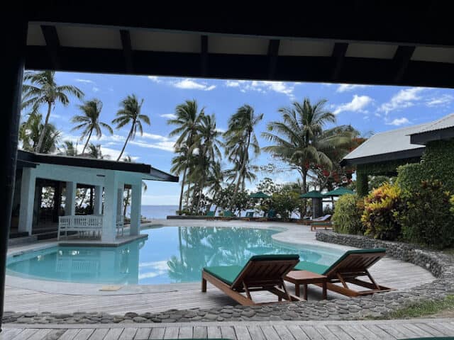 Photo of swimming pool. Waya Island Resort, Fiji