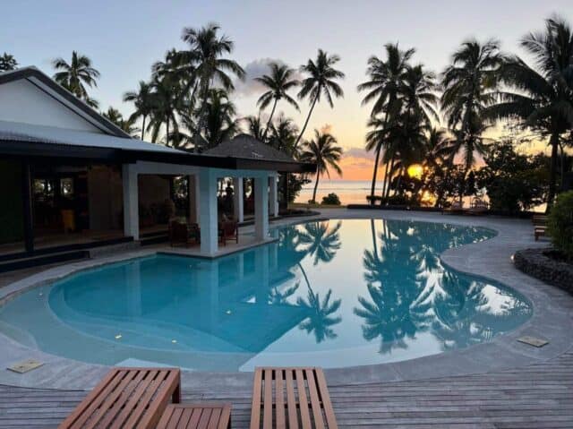 Photo of swimming pool. Waya Island Resort, Fiji